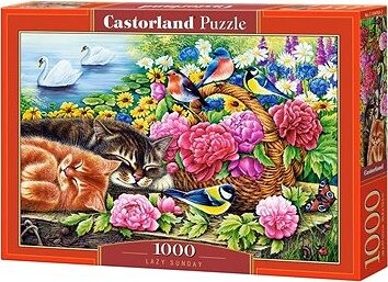 CASTORLAND Puzzle Lenivá nedeľa 1000 dielikov