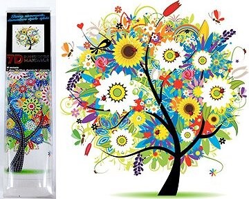 NORIMPEX 7D Kvitnúci strom 30 × 30 cm