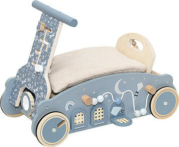 Label Label Hojdačka, chodúľka a vozidlo 3 v 1 Blue