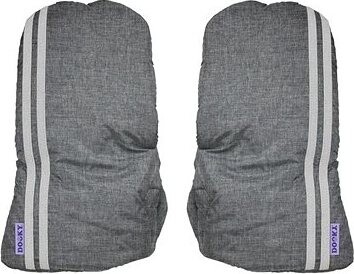 Dooky rukávnik Mittens Grey