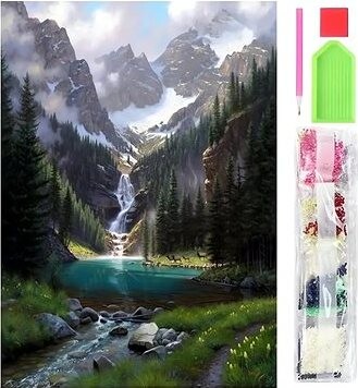 Pronett XJ5144 Diamantové maľovanie Vodopád