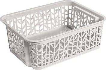 Branq Košík Bamboo 2 – antická biela