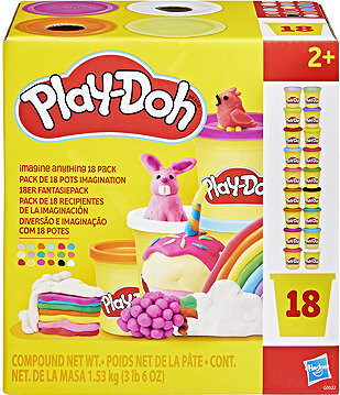 Play-Doh Veľké Balenie 18 ks téglikov