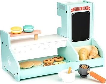 Derrson Obojstranná drevená kaviareň a cukráreň