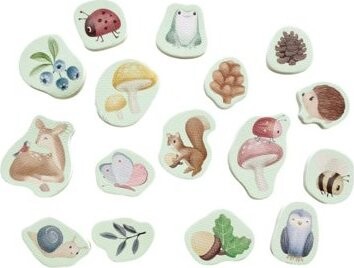 Little Dutch Penové samolepky Forest Friends