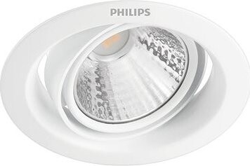 Philips Pomeron podhľadové LED svietidlo 1× 3 W, 200 lm, 2700 K, 9 cm, krokové stmievanie, biele