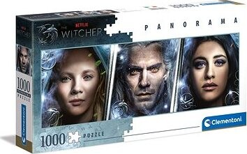 Clementoni Panoramatické puzzle Netflix: Zaklínač 1000 dielikov
