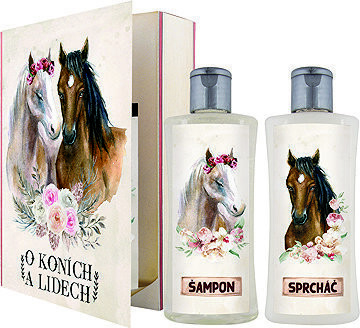 BOHEMIA GIFTS Kniha O koňoch a ľuďoch 500 ml