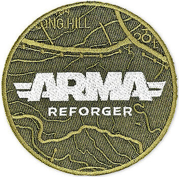 Arma Reforger Map Velcro Patch – nášivka