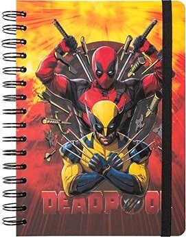 Marvel Deadpool – Characters – zápisník A5