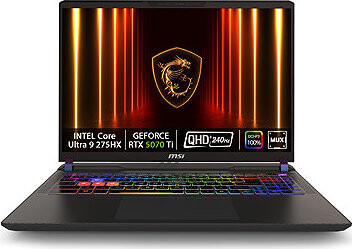 MSI Vector 16 HX AI A2XWHG-446XCZ kovový