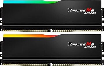 G. SKILL 64 GB KIT DDR5 6000MT/s CL36 Ripjaws M5 Neo RGB Black