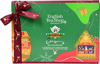 English Tea Shop Vánoční Zelená Kouzla, 12 pyramidek