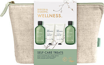 BAYLIS & HARDING sada v taštičke Zázvor, Limetka & Bazalka 860 ml