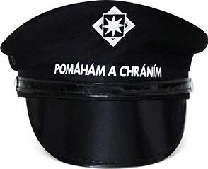 Rappa Policajná čiapka “pomáham a chránim“ pre dospelých, unisex