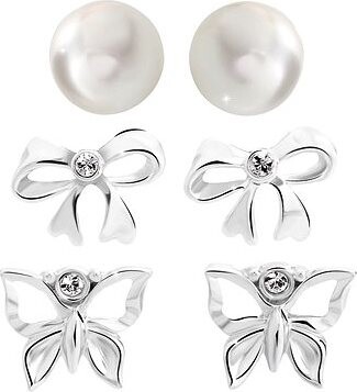 JSB Bijoux Súprava náušníc Fly s krištáľovými kameňmi Swarovski®