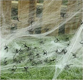 Guirca Súprava pavúkov – halloween – 50 ks