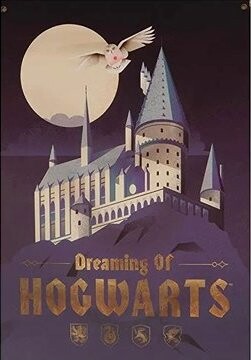 Harry Potter: Dreaming of Hogwarts - Vlajka na zeď