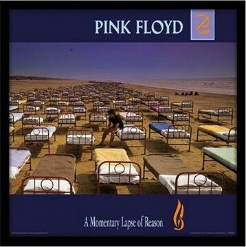 Pink Floyd: A Momentary Lapse of Reason – plagát v ráme
