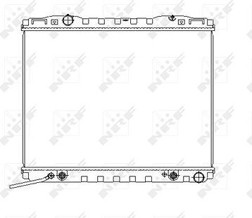 NRF Chladič, chladenie motora 53366
