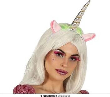 Čelenka jednorožec strieborná