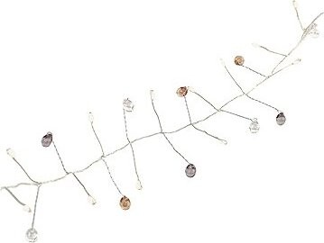 EMOS LED girlanda – kamienky, 1,2 m, 3× AA, vnútorná, teplá biela, časovač