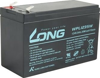 Long batéria 12 V 8,5 Ah F2 HighRate LongLife 9 rokov (WPL1235W)