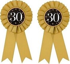 Godan Narozeninová brož placka 30 let 2 ks