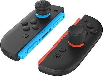 iPega SW2026B Silikónové Krytky ovládacích páčok JoyCon, Ovládače pre Nintendo Switch 2, 6ks, black