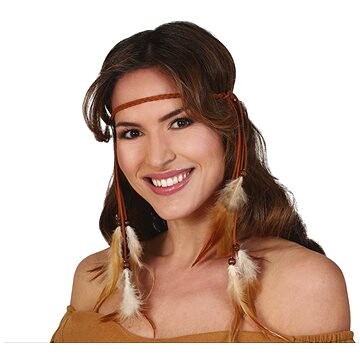 Guirca Indiánska čelenka s perím