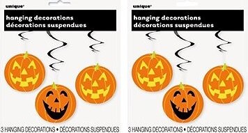 Unique Girlanda v tvare tekvice, halloween, sada 6 ks