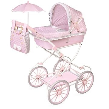 DeCuevas 81075 Skladací kočík s taškou a doplnkami Sophie 2025 – 81 cm