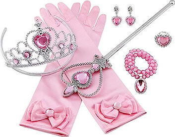 FunCo Veľká sada doplnkov pre princeznú s korunkou 9 v 1