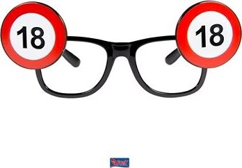 Párty Okuliare Narodeniny Dopravná značka – 18