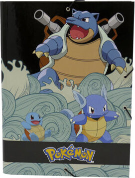 CYP BRANDS Pokémon Squirtle A4 dosky s chlopňou