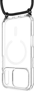 FIXED MagPure Neck s čiernou šnúrkou na krk pre Apple iPhone 17 Pro
