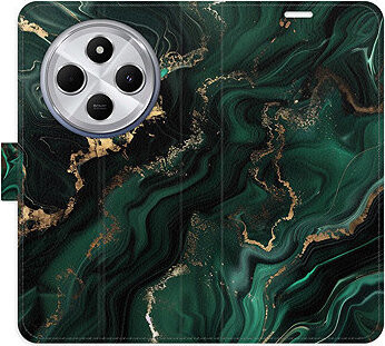 iSaprio Flip puzdro Emerald 02 pre Xiaomi Redmi 14C/Poco C75