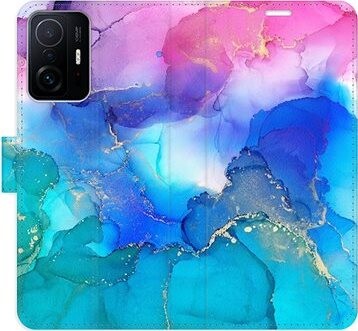 iSaprio flip puzdro BluePink Paint pre Xiaomi 11T/11T Pro