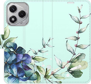 iSaprio Flip puzdro Blue Flowers pre Honor 400 Lite