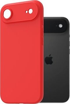 AlzaGuard Matte TPU Case pre iPhone Air červený