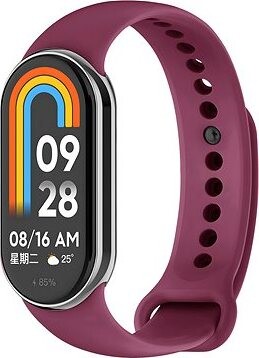 Eternico Essential na Xiaomi Smart Band 8/9/10 Wine Red