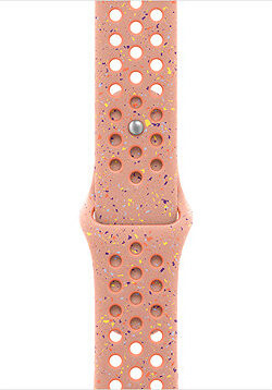 Apple Watch 46 mm Alpenglow Pink športový remienok Nike – S/M