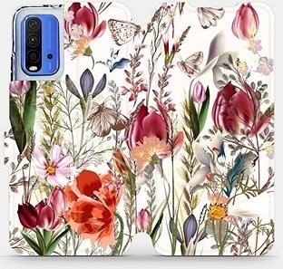 Flip puzdro na mobil Xiaomi Redmi 9T – MP01S Rozkvitnutá lúka