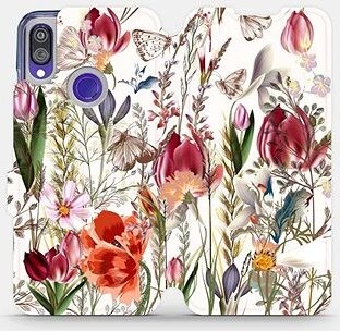 Flip puzdro na mobil Xiaomi Redmi Note 7 – MP01S Rozkvitnutá lúka