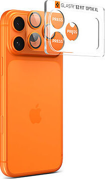 Spigen Glass TR EZ Fit Optik Pro XL 1 Pack Orange iPhone 17 Pro Max