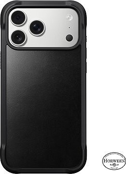 Nomad Rugged Leather Case Black (Horween) iPhone 17 Pro Max