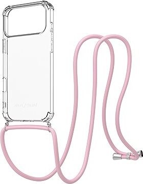 AlzaGuard Luxe Lanyard Case pre iPhone 17 Pro Max ružový