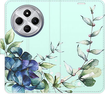 iSaprio Flip puzdro Blue Flowers pre Xiaomi Redmi 14/Poco C75