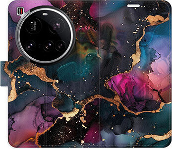 iSaprio Flip puzdro Dark Marble pre Xiaomi 15 Ultra