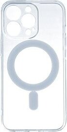 TopQ Kryt iPhone 15 Pro Max s MagSafe pevný priehľadný 109917